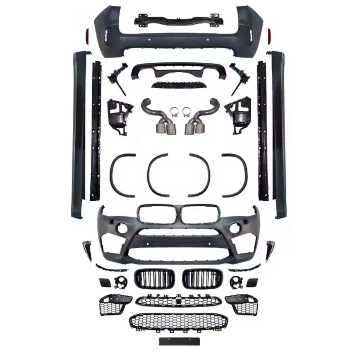 Body Kit for BMW X5 F15 13-18 Upgrade to X5M F85 Tuning Kit F15 Modified to F85
