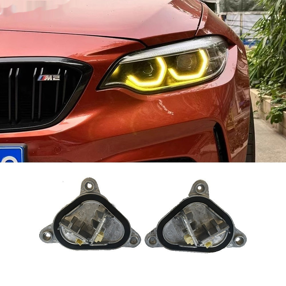 Applicable To BMW 2 Series M2C Lemon Yellow Golden Eye Belt Aluminum Parts