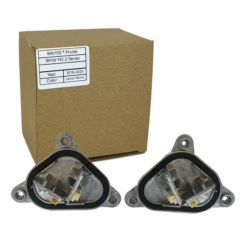 Applicable To BMW 2 Series M2C Lemon Yellow Golden Eye Belt Aluminum Parts
