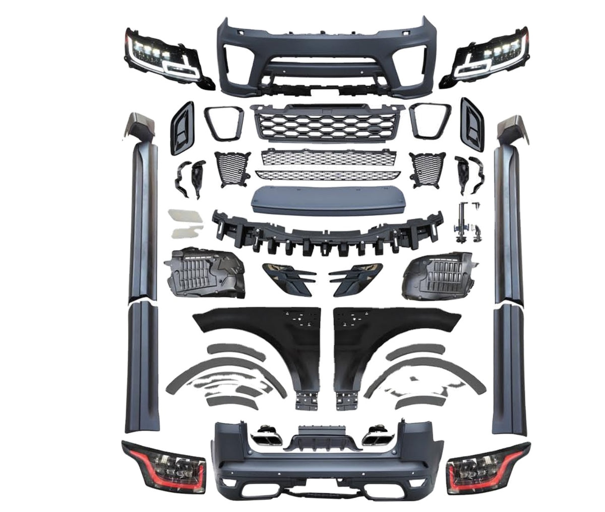 UMPARTS SVR Body Kit Upgrade for Range Rover Sport (2014–2017 to 2022 Facelift) – Full Conversion Kit
