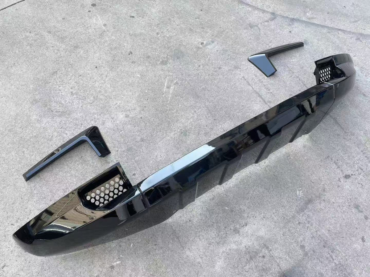 Gloss Black Front Lip Splitter for Land Rover Defender (2020+) – Sport Style Front Bumper Lip | UMPARTS