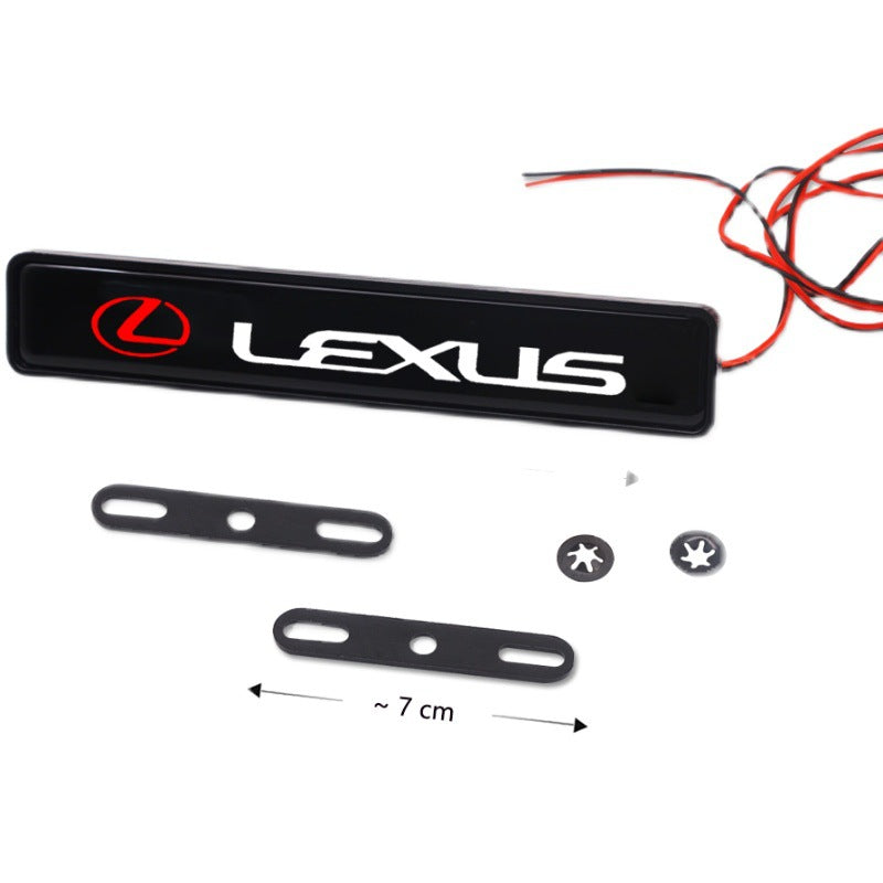 Applicable to Lexus, Toyota, Volkswagen, Hyundai Honda, Audi, Automobile, LED light-emitting car sign light modification