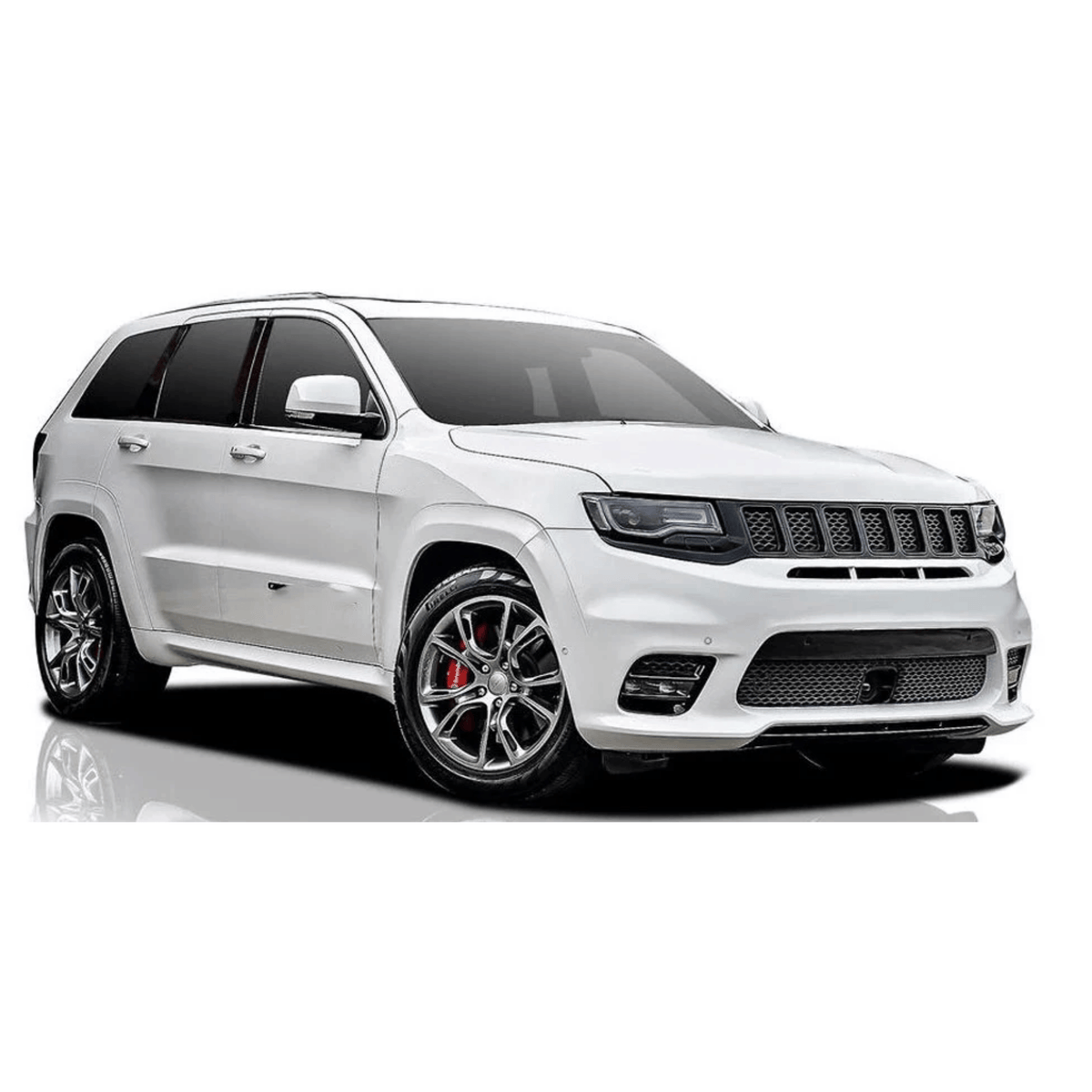 Compatible with Jeep Grand Cherokee WK2 Upgrade to SRT Style Body Kit