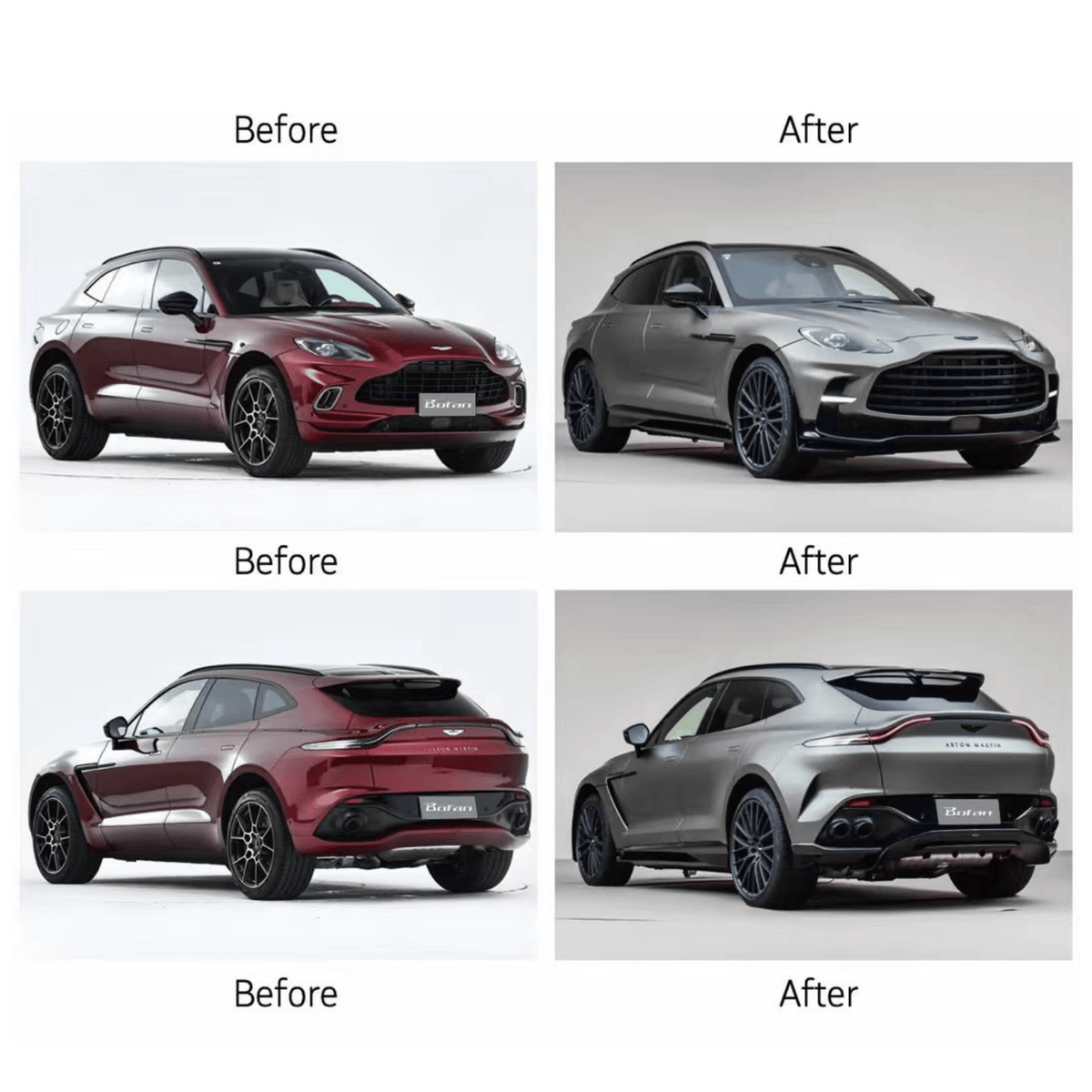 Dry Carbon Fiber Body Kit for Aston Martin DBX (DBX 707 style) – Full Aero Package (Front Bumper, Rear Diffuser, Side Skirts, Spoiler) | UMPARTS