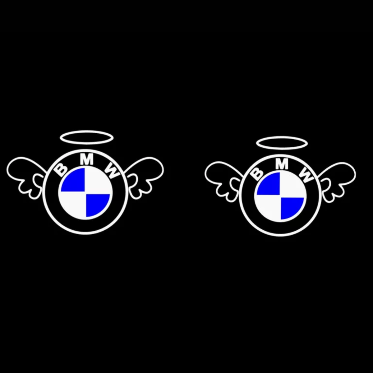 Applicable to BMW welcome lights  door projector lights modified floor decorative lights