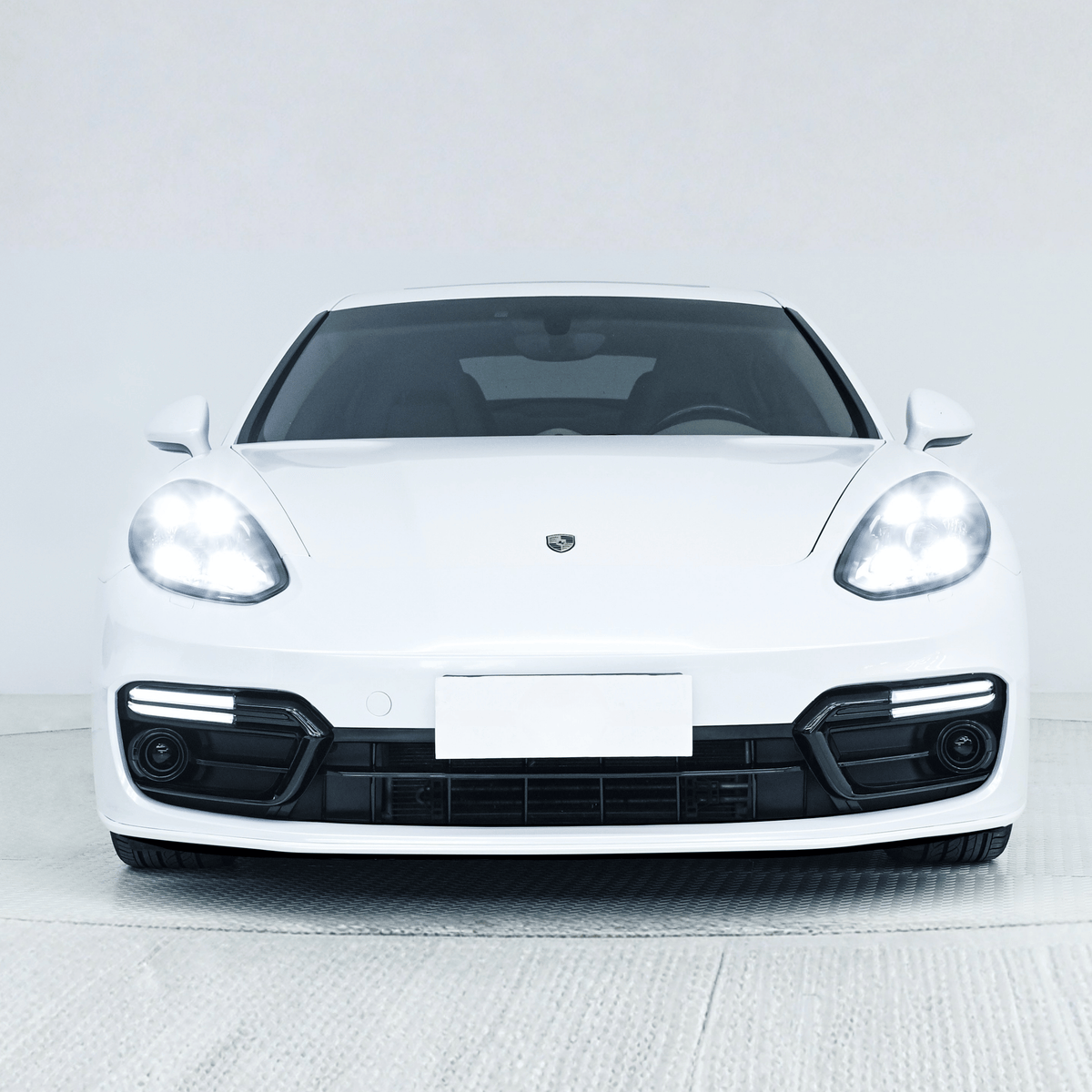 Porsche Panamera 970.1 to 971 GTS / SD Style Front Bumper Upgrade Kit with Headlight Conversion