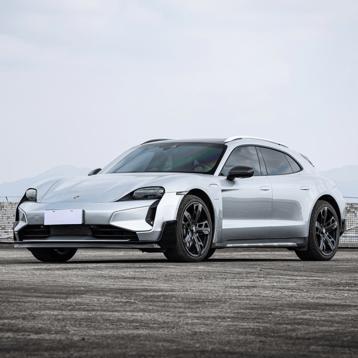 Compatible with Porsche Taycan 9J1.1 Upgrade to 9J1.2 Turbo GT Style Body Kit